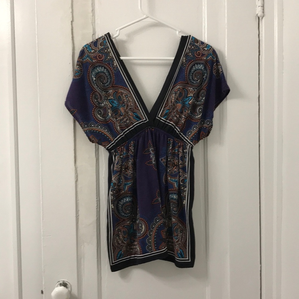 Babydoll printed shirt